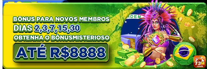Interface da 73m mostrando bônus VIP para novos membros.