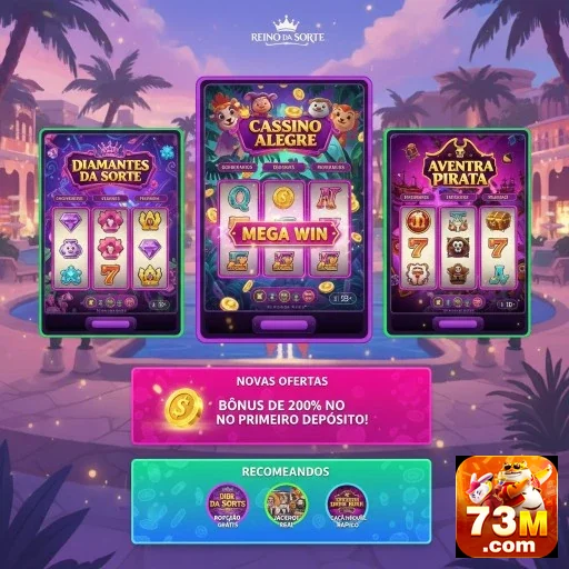 Jogos de slots exclusivos disponíveis na plataforma 73m.
