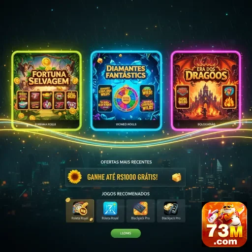 Slots populares de cashback no site 73m.