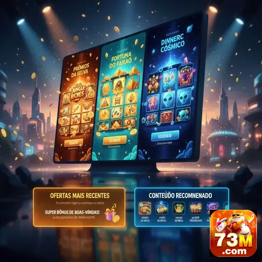 Interface de bônus VIP exibida em celular no 73m.