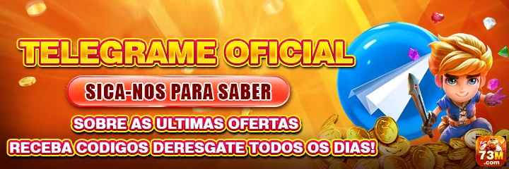 Imagem promocional do Telegram no site 73m com ofertas.